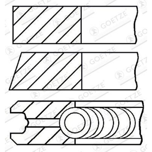 Goetze engine 307600 00 - goetze,