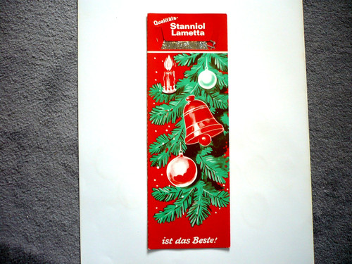 Altes stanniol lametta der - in,