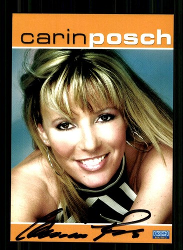 Carin posch autogrammkarte - carin,
