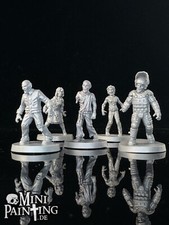 Walking Dead All Out War 5 x Walkers Zombies Zombie Booster Scheibenmagnete