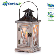 Holz Laterne Rustikale Deko 28