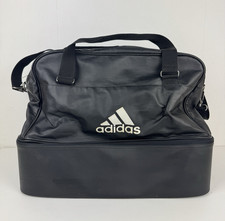 adidas Teambag Tasche mit Bodenfach SportFußball Fitness Leder schwarz 50x32x35
