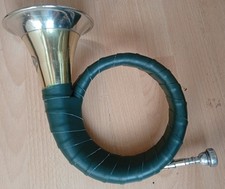 Jagdhorn Fürst Pless von Kühnl & Hoyer mit echter Lederwicklung