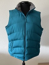 Damen Daunenweste Land‘sEnd Gr. XL, petrolfarben