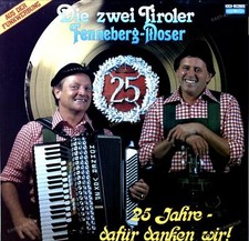 Duo Fenneberg-Moser - 25 Jahre - Dafür Danken Wir! LP 1984 (NM/VG+) Selten '