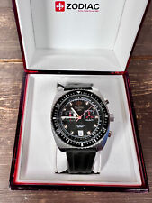 Zodiac Sea Dragon Quarz Chronograph Black Limited Edition 100m