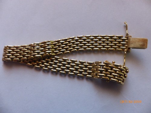 Elegantes goldarmband aus 585 - goldarmband,
