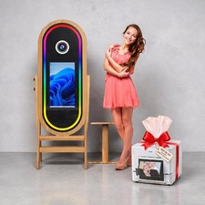 Fotobox MagicMirror aus Holz