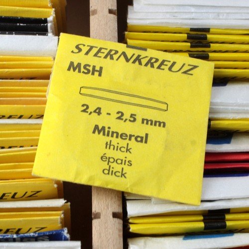 Flaches mineralglas für - flaches,
