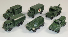 Lesney - Konvolut Militärfahrzeuge, 6 Stück, ohne VP #10.25/R