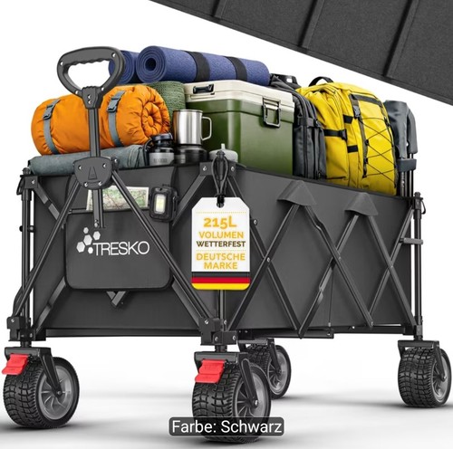 Tresko bollerwagen faltbar - tresko®,