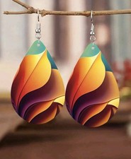 Coole Große Ohrringe Bunt NEU