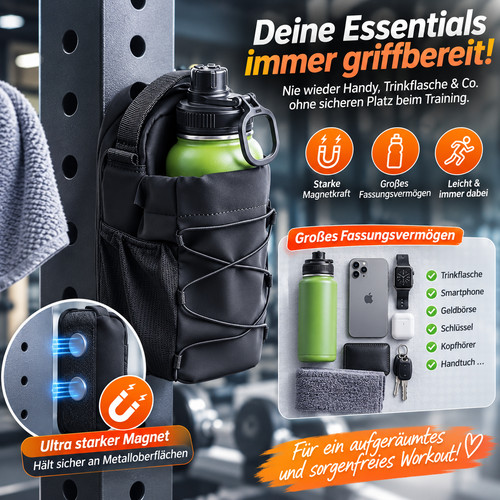 Magnetische fitnesstasche gym - magnetische,