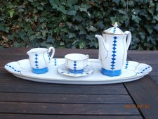 seltenes Tete a Tete / Dejeuner von SONNTAG & SÖHNE Geiersthal, Art Déco um 1920