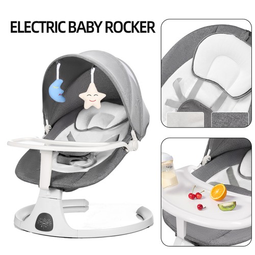 Bluetooth electric baby swing - electric,