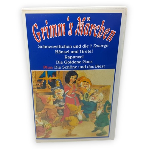 Grimms märchen vhs kassette - märchen,