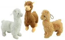 Alpaka Plüsch 24cm Kuscheln Lama Tier Stofftier Kuscheltier Schmusetier Herbst 