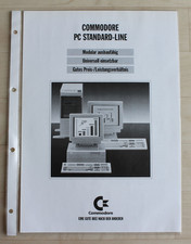 Werbeflyer Commodore PC