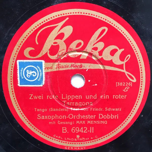 Schellack saxophon orchester - schellack, saxophon-orchester