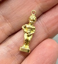 Vintage 14K Gold Manneken Pis