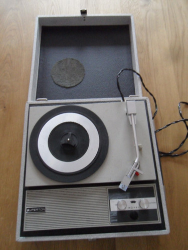 Tragbarer plattenspieler royal - tragbarer,