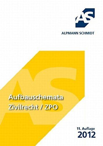 Aufbauschemata zivilrecht - aufbauschemata,