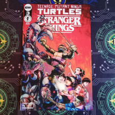 TMNT Ninja Turtles X Stranger Things #3 A IDW Comic ENG NM ✅