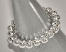 Sterling Silber 925 Stapelring Beisteckring Kugelring bewegliche Kugeln Ø 4 mm