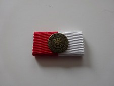 S1-206)  Ordensspange Fluthelfer Hochwasser 1997 Brandenburg Bandspange