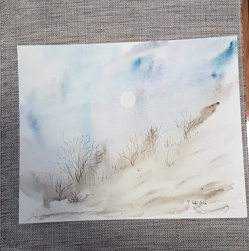 Original bild aquarell - bild,