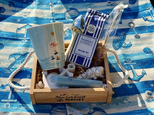 Geschenkset maritim meine - geschenkset,