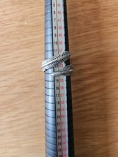 Silberring, Feder, Gr. 54