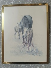 Bild Zeichnung Kunst Pferde