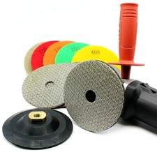 Diamant Schleifscheibe für Kunststein Naturstein Feinsteinzeug Kanten entgraten