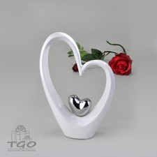 Formano Objekt Herz weiß mit