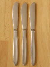 3x altes Messer Menü Tafel