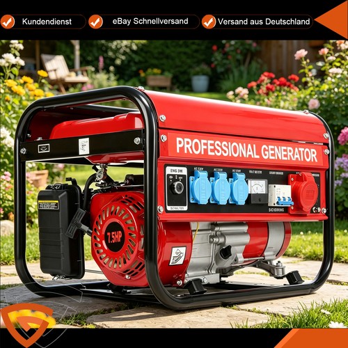 6500w benzin notstromaggregat - benzin,