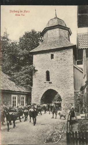Stolberg harz altes - stolberg, tor