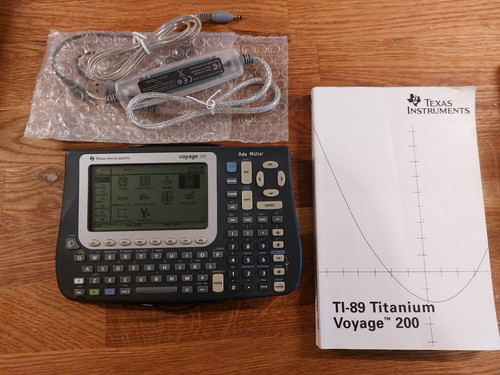 Texas instruments voyage 200 - texas,