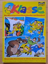Klasse Sammelband Nr.2 mit Klasse Nr.13, 14, 16 - TOP Z1 BASTEI COMIC mit Wastl