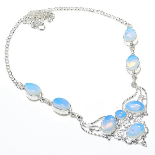 Milchiger opal edelstein 925 - milchiger,