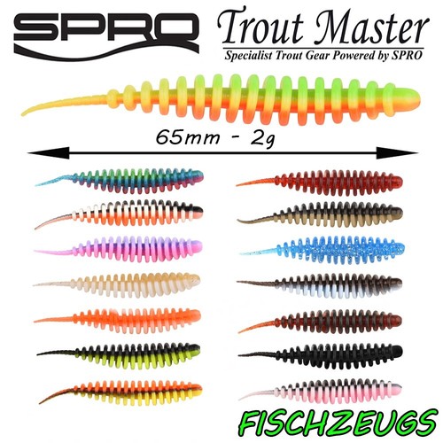 Spro trout master worm - spro, mm