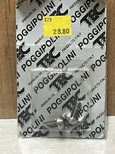 Vintage NOS TEC products Titanium oldschool cantilever bolt screw set M6x15