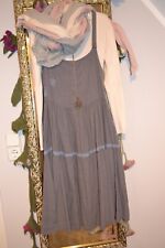 Ewa I Walla, Kleid, S, Trägerkleid, Latzkleid, passend zum Lagenlook, neu, grau