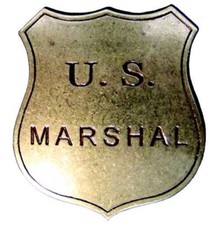 Marshall badge sheriffstern - us-marshall,