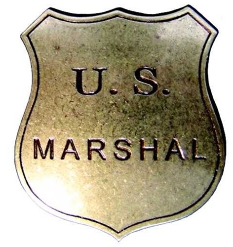 Marshall badge sheriffstern - badge,