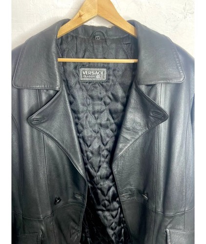 Versace classic lederjacke - v2,