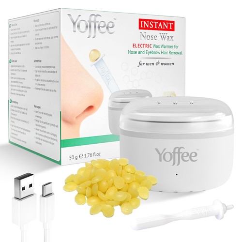 Nasenhaar wax set mit - wax,