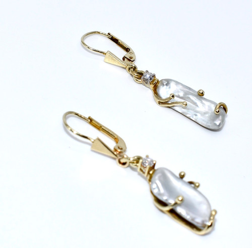 Ohrringe 585 14k gelbgold - 585/14k,