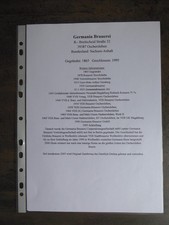 Bieretiketten, ST, Oschersleben (Bode), Germania Brauerei